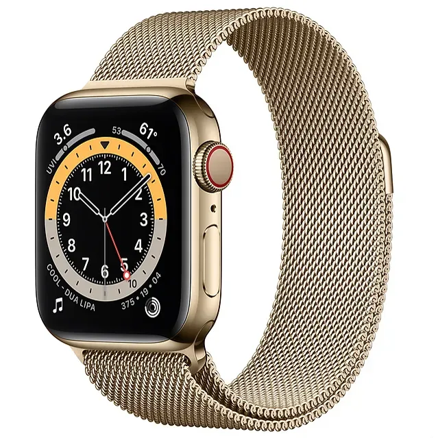 Apple Watch Series 6 GPS+Cellularモデル 40mm M06W3J/A [ゴールドミラネーゼループ]