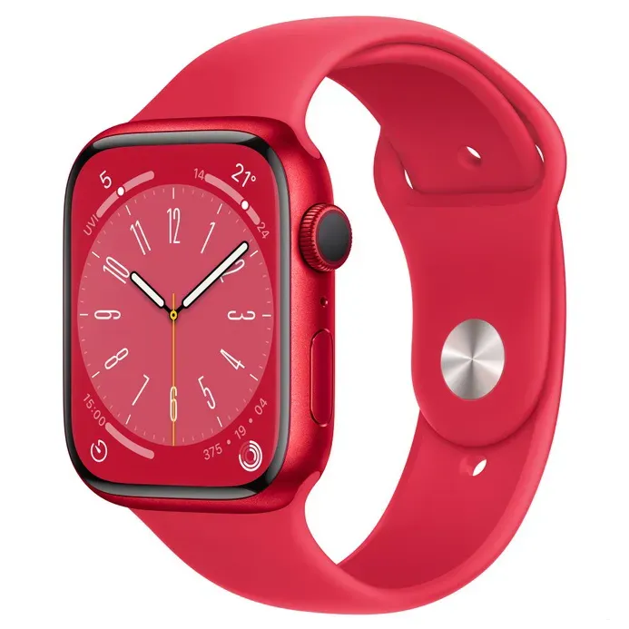 Apple Watch Series 8 GPSモデル 45mm MNP43J/A [(PRODUCT)REDスポーツバンド]