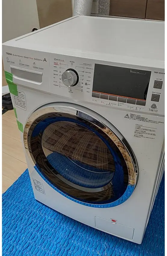 東京都 新宿区にて TEKA ドラム式洗濯機  TKD1610WD 2020年製 ドイツ製200V電源 を出張買取しました